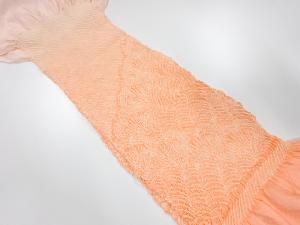 正絹　絞り　帯揚げ